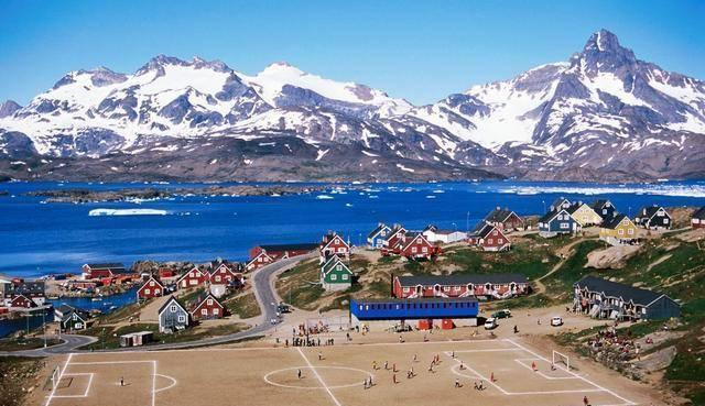 Các trận đấu tại Greenland diễn ra trong điều kiện khắc nghiệt