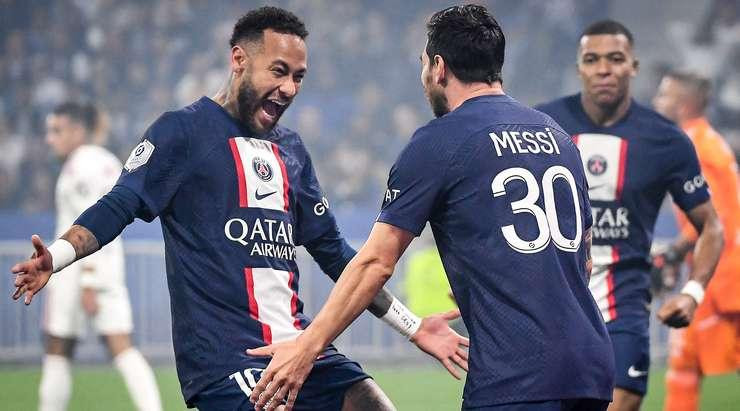 Messi và Neymar ăn mừng bàn mở tỷ số Messi và Neymar ăn mừng bàn mở tỷ số