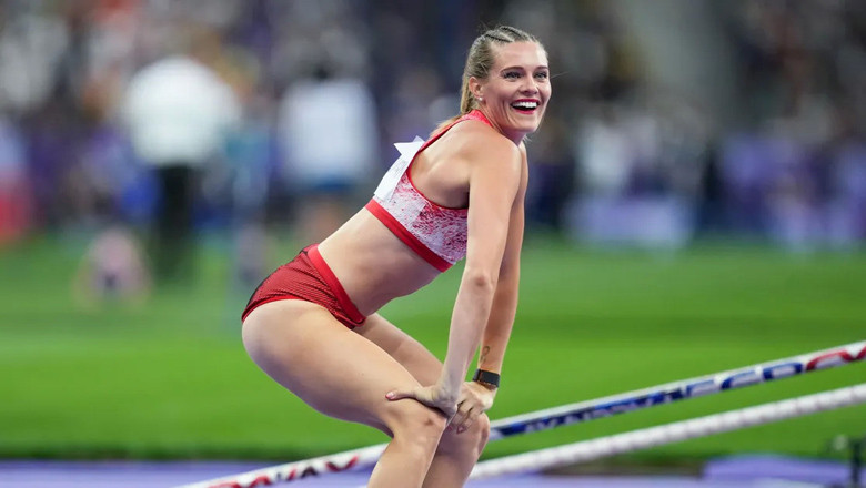 VĐV nhảy sào Newman cũng đang hoạt động năng nổ trên các trang web nhạy cảm