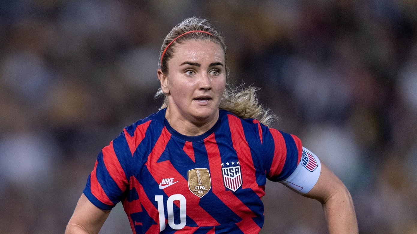 Tiền vệ Lindsey Horan của ĐT Mỹ