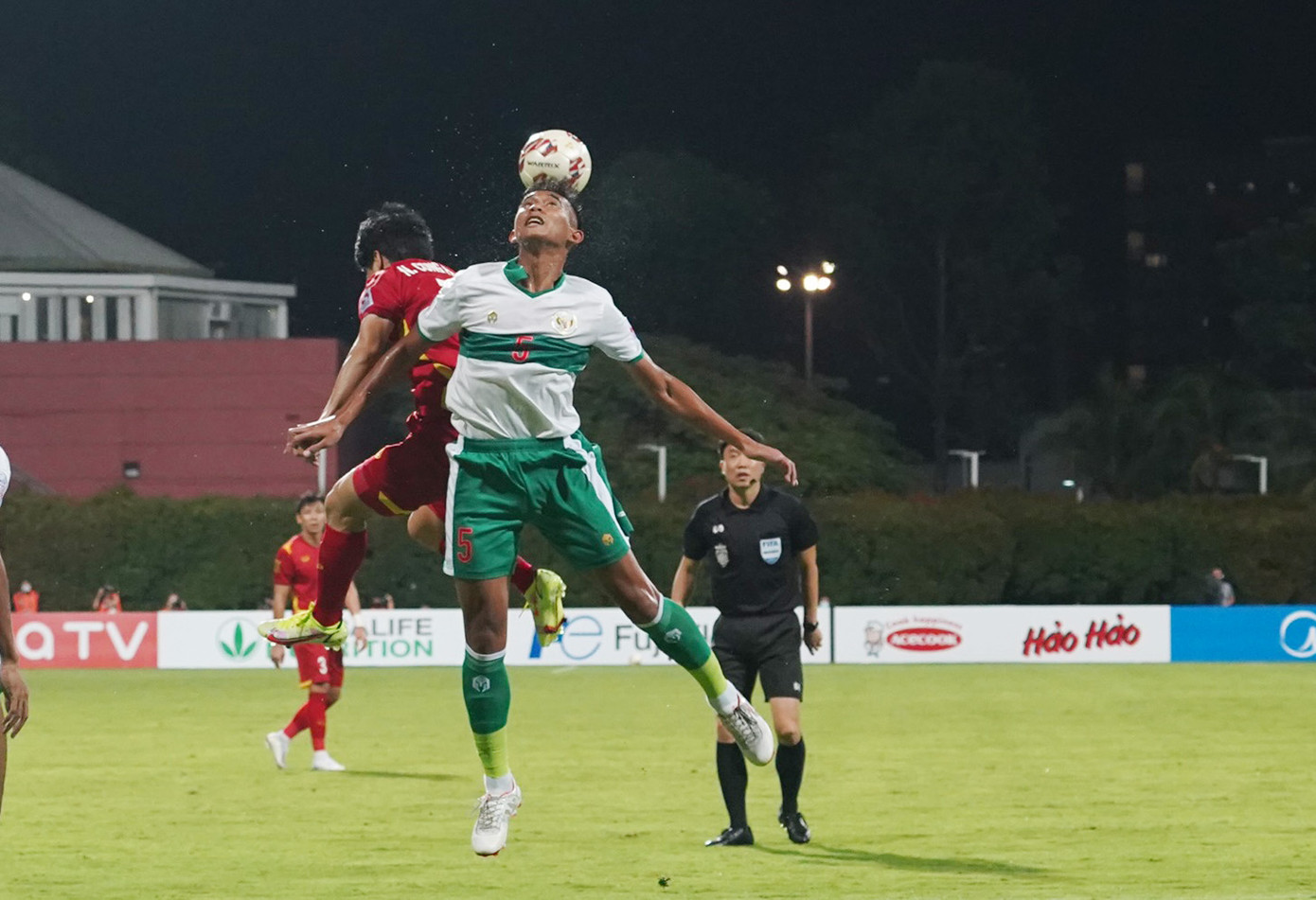 Ridho trong trận hòa Việt Nam 0-0 tại AFF Cup 2020