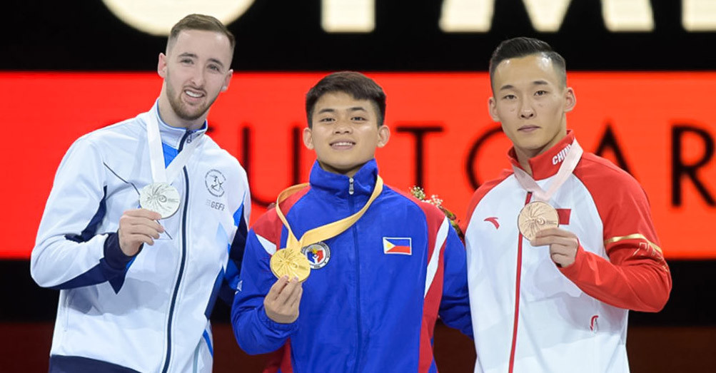 Yulo đã là nhà vô địch thế giới Yulo đã là nhà vô địch thế giới