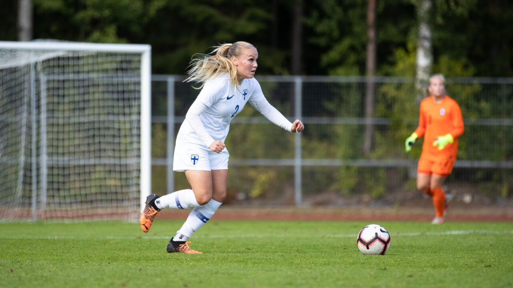 Nanne Ruuskanen trong màu áo đội tuyển quốc gia