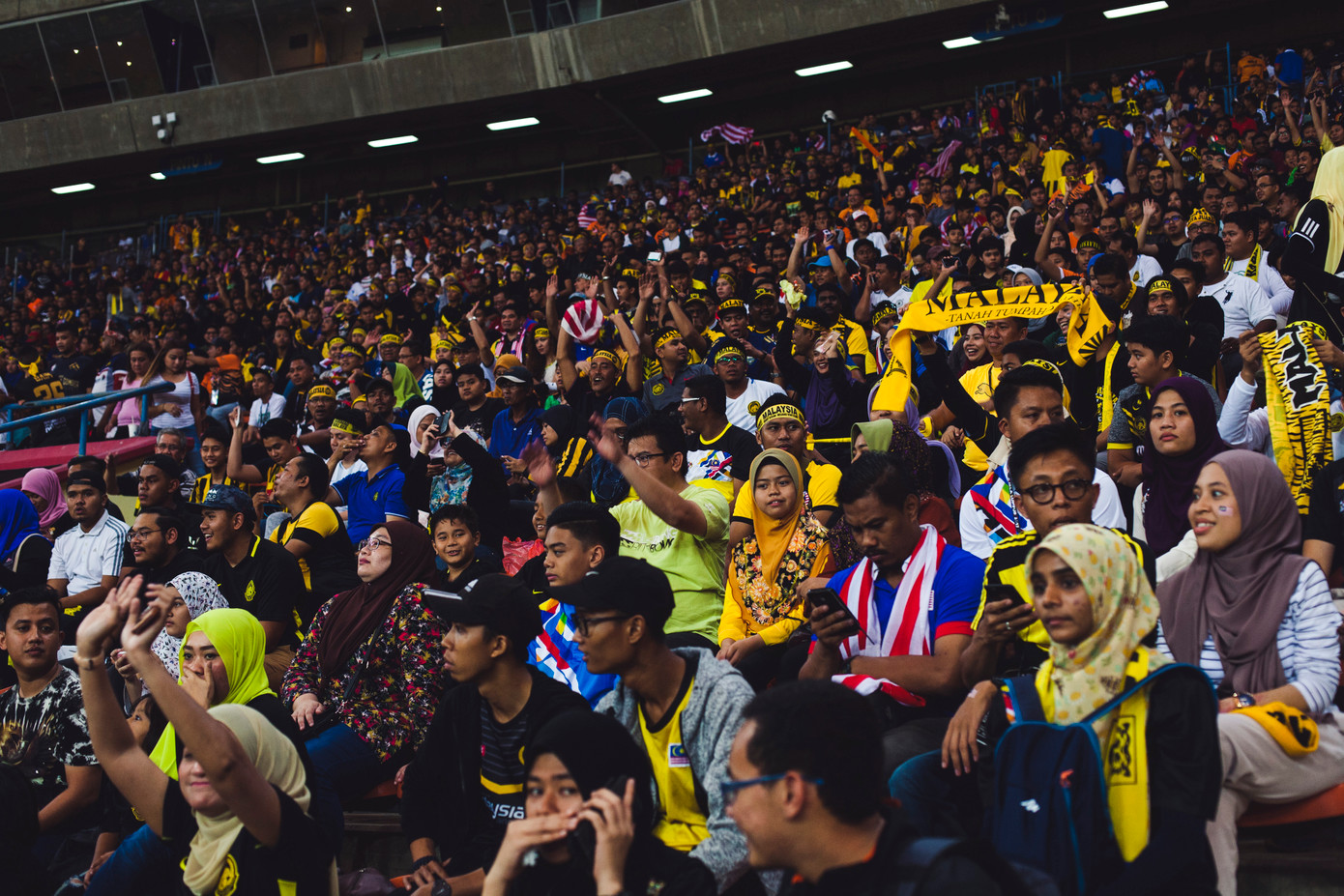 Người hâm mộ Malaysia luôn phủ kín các khán đài tại giải đấu năm nay