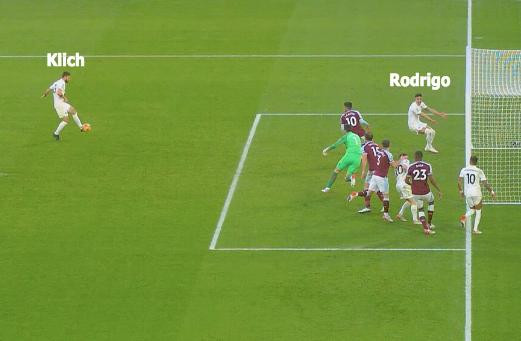 Cú đá thiếu may mắn của Klich