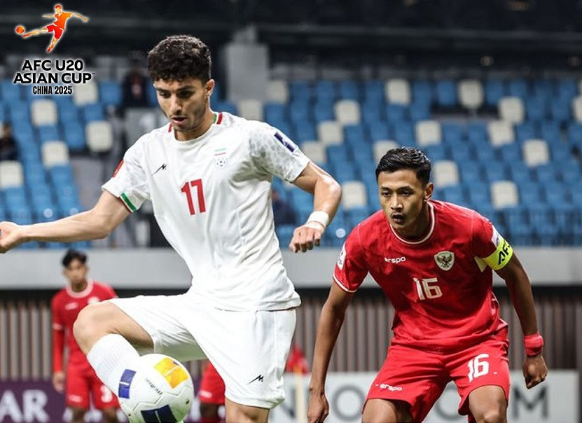 Indonesia lép vế hoàn toàn trước Iran