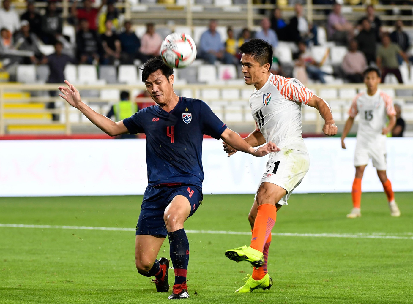 ĐT Ấn Độ trong trận đại thắng Thái Lan 4-1 tại Asian Cup 2019 ĐT Ấn Độ trong trận đại thắng Thái Lan 4-1 tại Asian Cup 2019