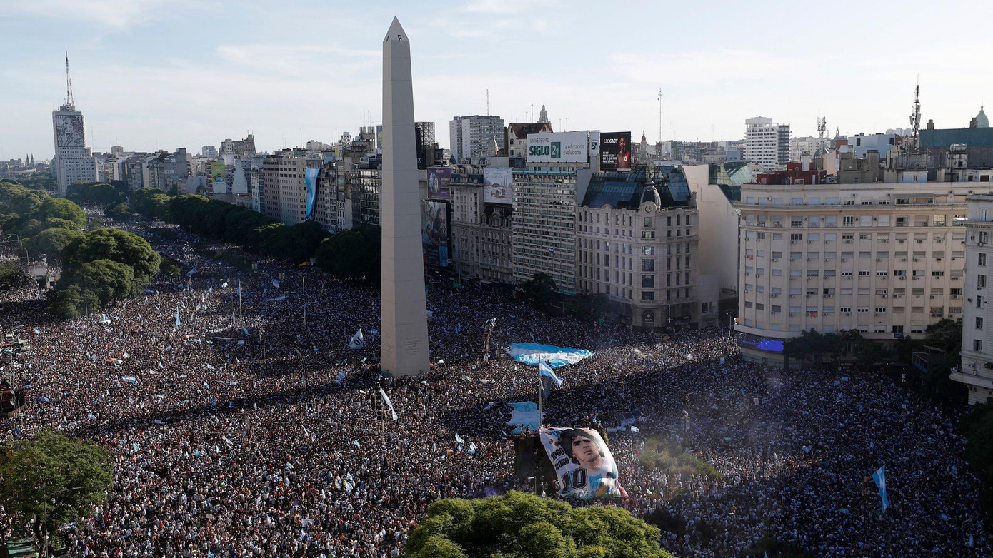 Quảng trường Obelisk sẽ là nơi ĐT Argentina tri ân NHM Quảng trường Obelisk sẽ là nơi ĐT Argentina tri ân NHM