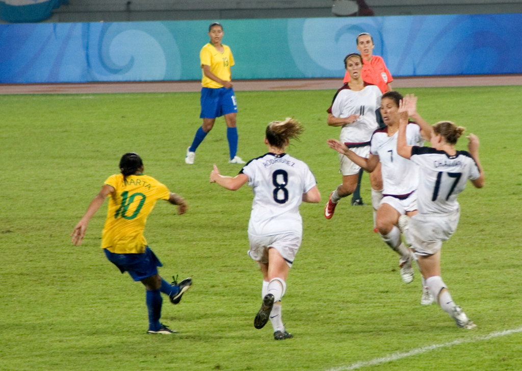 Mỹ từng thắng Brazil ở trận tranh HCV Olympic Bắc Kinh