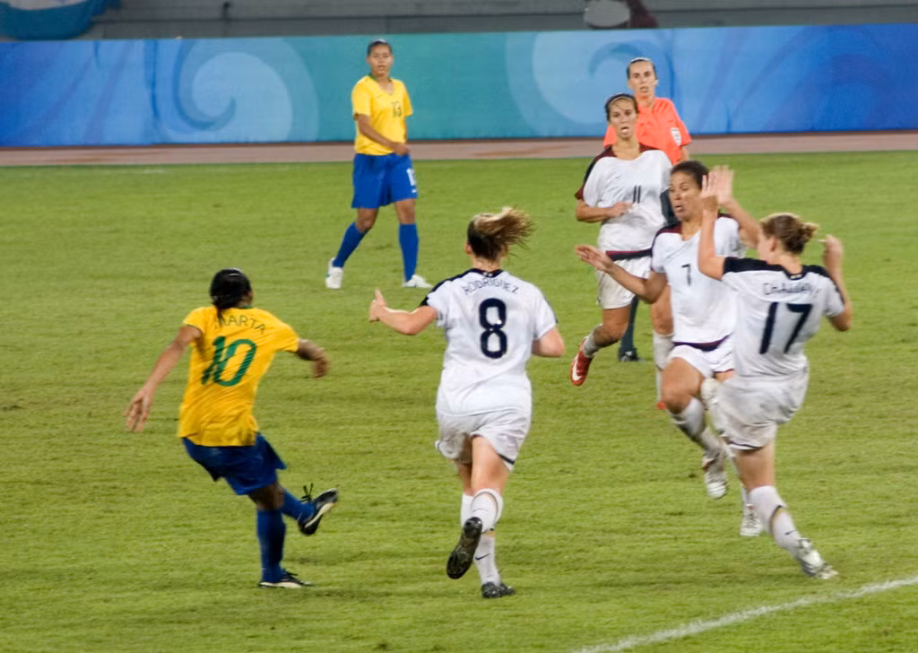 Mỹ từng thắng Brazil ở trận tranh HCV Olympic Bắc Kinh Mỹ từng thắng Brazil ở trận tranh HCV Olympic Bắc Kinh