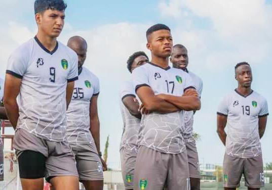 Các cầu thủ Mauritania bị nhầm quốc ca tới 3 lần Các cầu thủ Mauritania bị nhầm quốc ca tới 3 lần