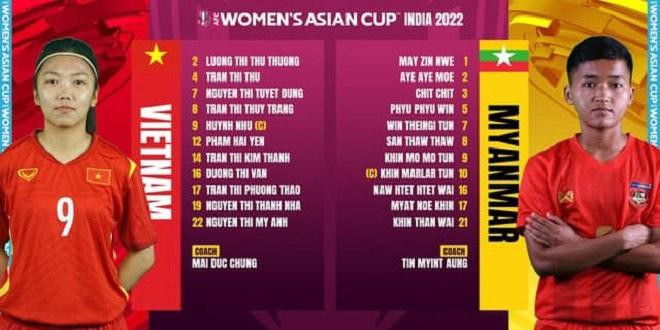 Việt Nam - Myanmar 2-2: Đội tuyển nữ Việt Nam giành vé vào tứ kết ảnh 1