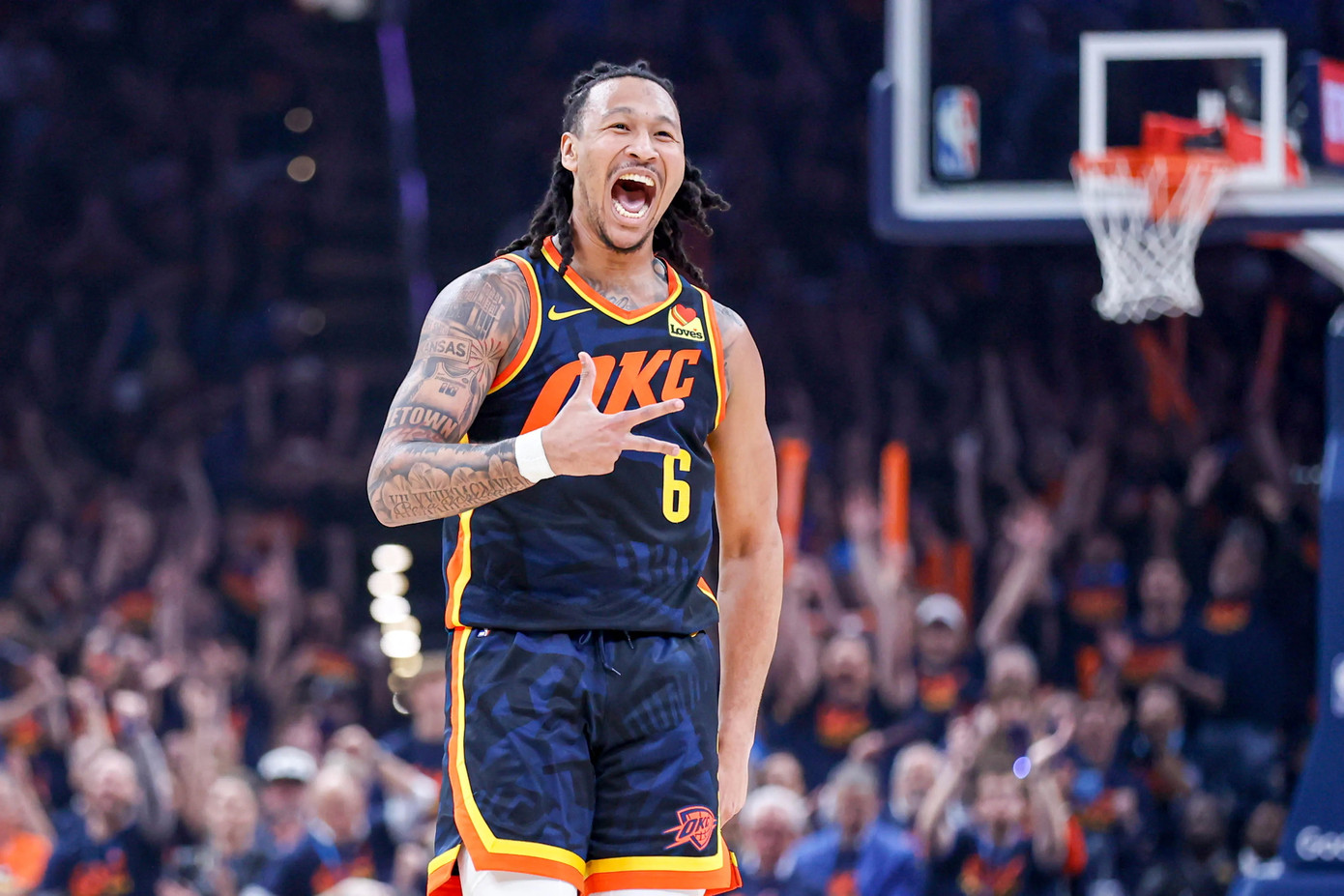 Williams là cầu thủ dự bị chiến lược của Oklahoma City Thunder