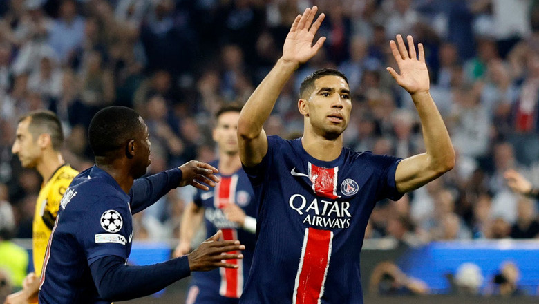 Hakimi lập kỷ lục là hậu vệ có nhiều đóng góp nhất một mùa giải