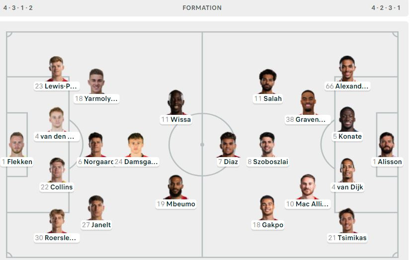 Lập cú đúp phút bù giờ, Nunez giúp Liverpool vượt ải Brentford ảnh 2 Lập cú đúp phút bù giờ, Nunez giúp Liverpool vượt ải Brentford ảnh 2