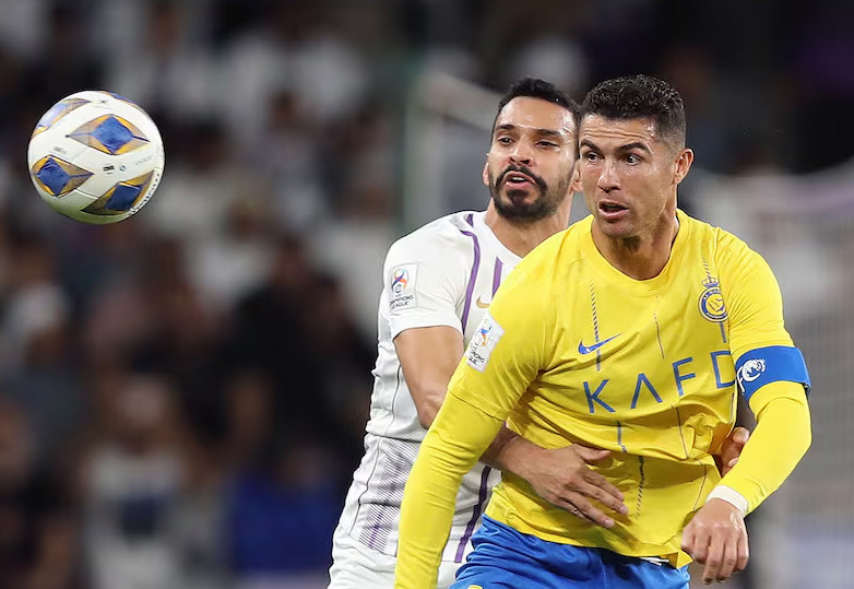 Ronaldo đã tung ra 5 cú đá trong trận