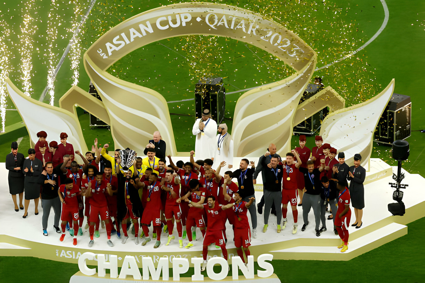 Qatar vô địch Asian Cup trên sân nhà nhờ 3 quả phạt 11m ảnh 29