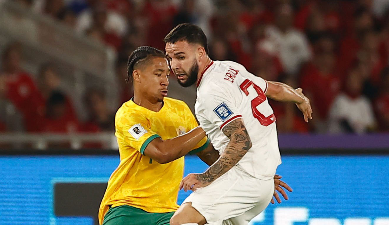 Indonesia buộc Australia phải chia điểm ở vòng loại World Cup 2026 ảnh 2 Indonesia buộc Australia phải chia điểm ở vòng loại World Cup 2026 ảnh 2