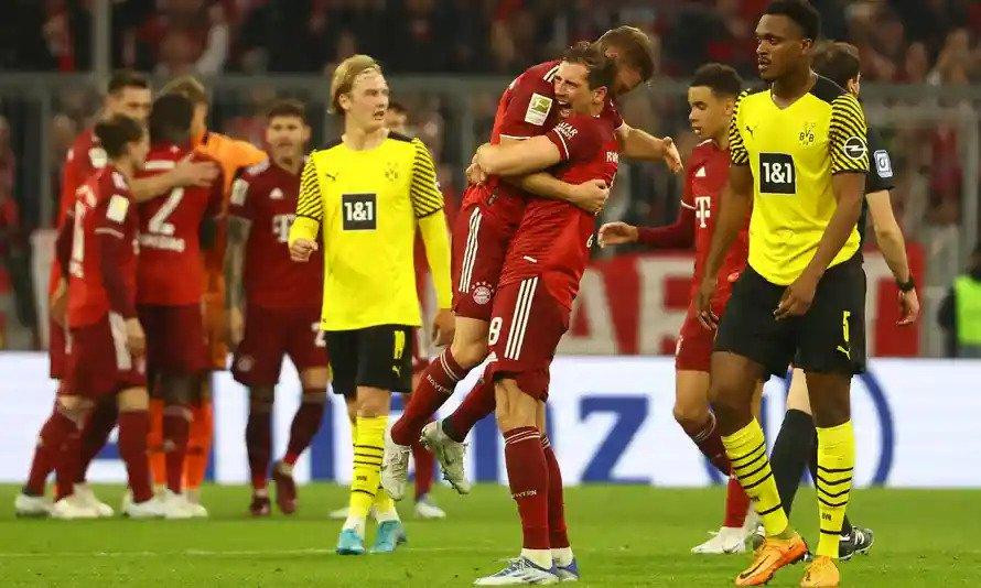 6 trận gặp Dortmund gần nhất, trận nào Bayern cũng ghi từ 3 bàn trở lên