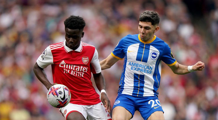 Brighton 'huỷ diệt' Arsenal, kết liễu giấc mộng bá vương của Khẩu thần công ảnh 5