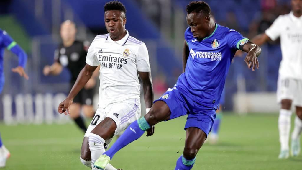 Getafe quá lép vế so với Real Getafe quá lép vế so với Real