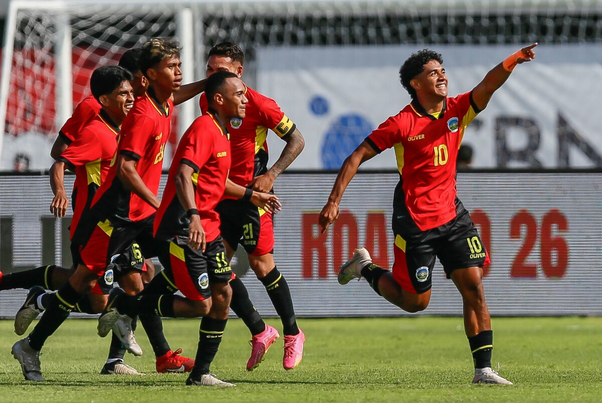 Timor Leste giành thắng lợi chung cuộc 1-0 Timor Leste giành thắng lợi chung cuộc 1-0