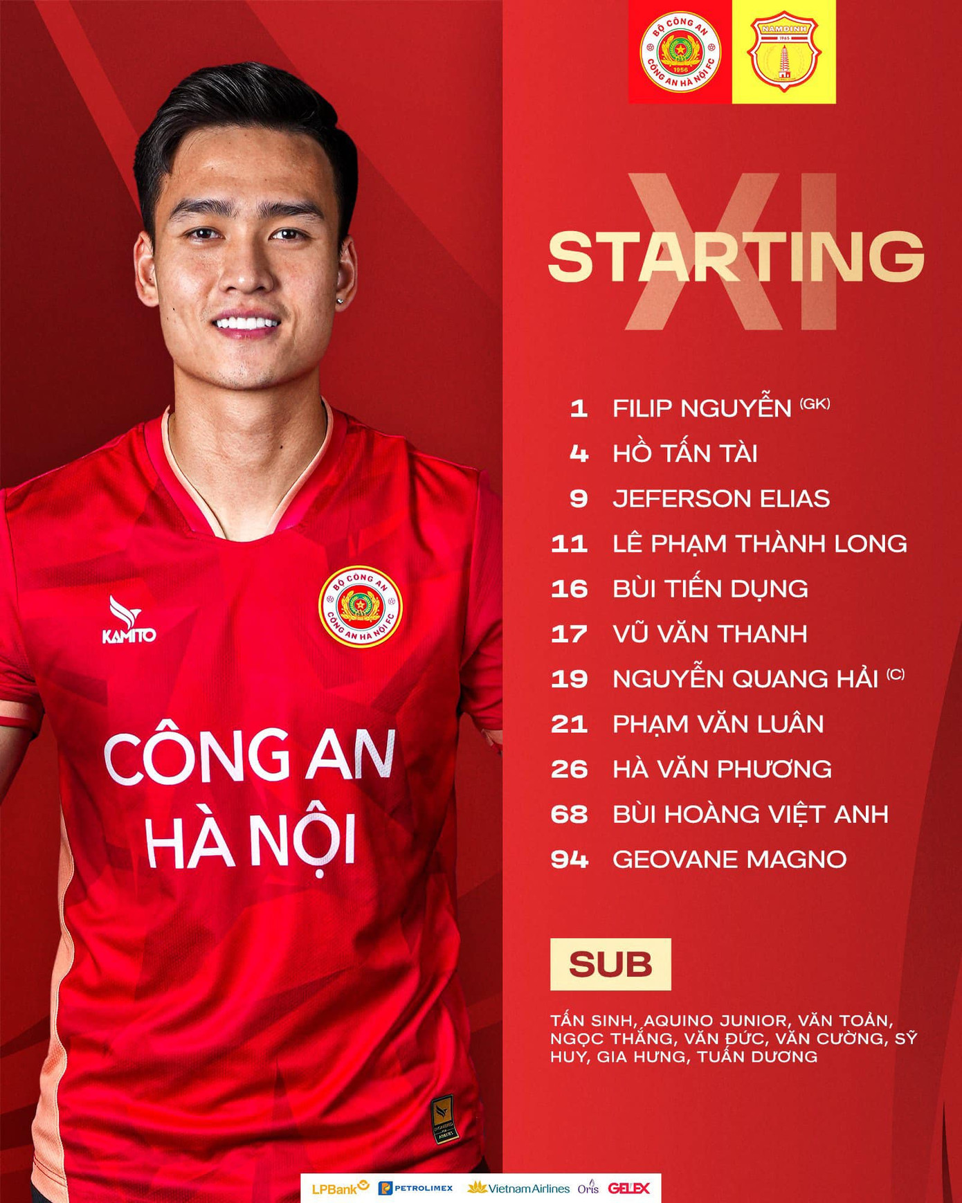 Thắng ngược CAHN, Thép Xanh Nam Định giữ vững ngôi đầu bảng V-League 2023/24 ảnh 1 Thắng ngược CAHN, Thép Xanh Nam Định giữ vững ngôi đầu bảng V-League 2023/24 ảnh 1