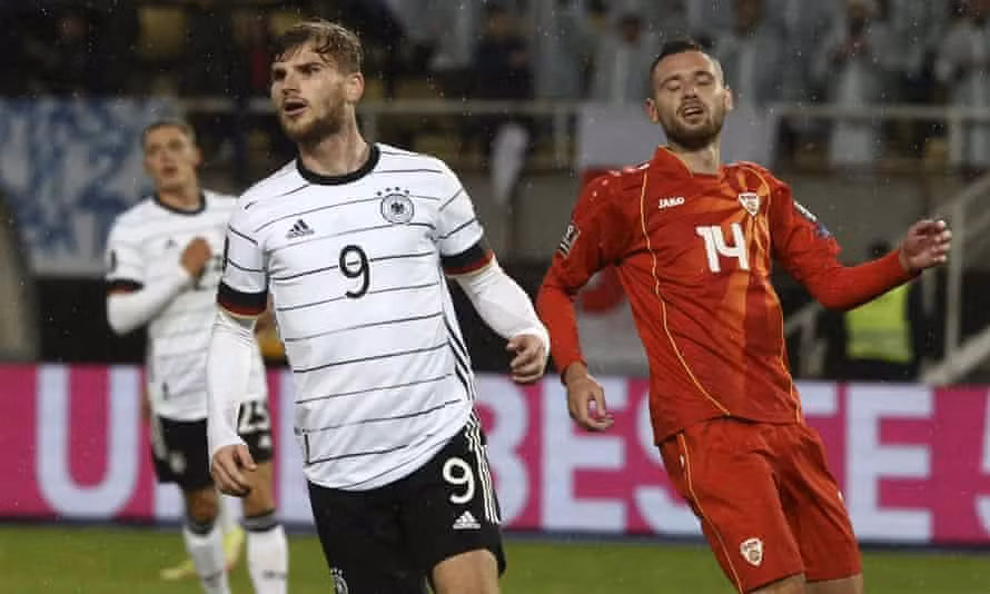 Werner ghi 2 bàn giúp Đức vùi dập Bắc Macedonia