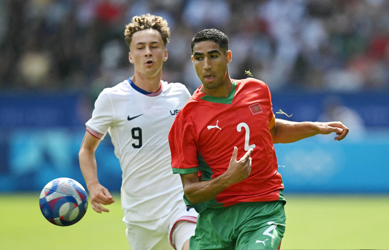 U23 Morocco đè bẹp U23 Mỹ, giành vé vào bán kết Olympic Paris 2024 ảnh 2