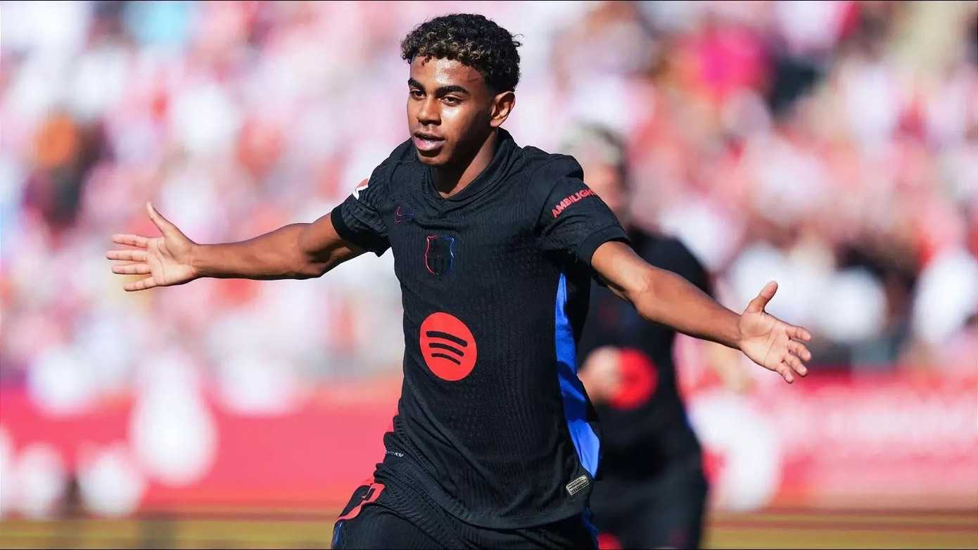 Yamal hứa hẹn sẽ cùng Barca đe dọa hàng thủ Dortmund Yamal hứa hẹn sẽ cùng Barca đe dọa hàng thủ Dortmund