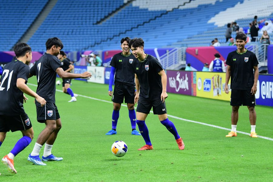 U23 Thái Lan thắng sốc U23 Iraq, mở toang cửa vào tứ kết U23 châu Á 2024 ảnh 6 U23 Thái Lan thắng sốc U23 Iraq, mở toang cửa vào tứ kết U23 châu Á 2024 ảnh 6