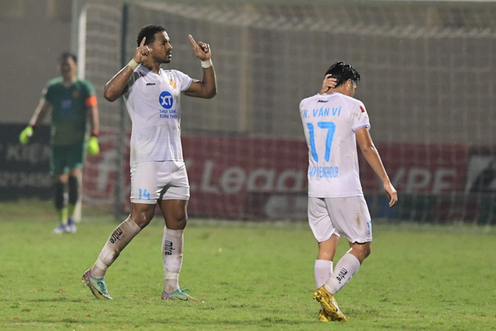 Rafaelson đã ghi tới 5 bàn trong trận gặp Thanh Hóa