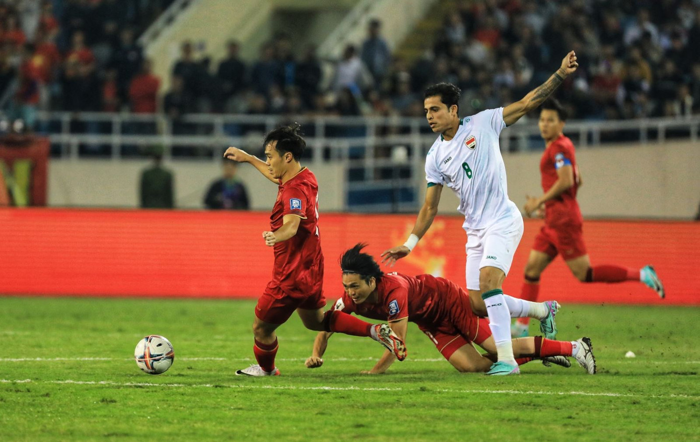 ĐT Việt Nam sẽ đối diện với một Iraq vượt trội về mọi mặt ĐT Việt Nam sẽ đối diện với một Iraq vượt trội về mọi mặt