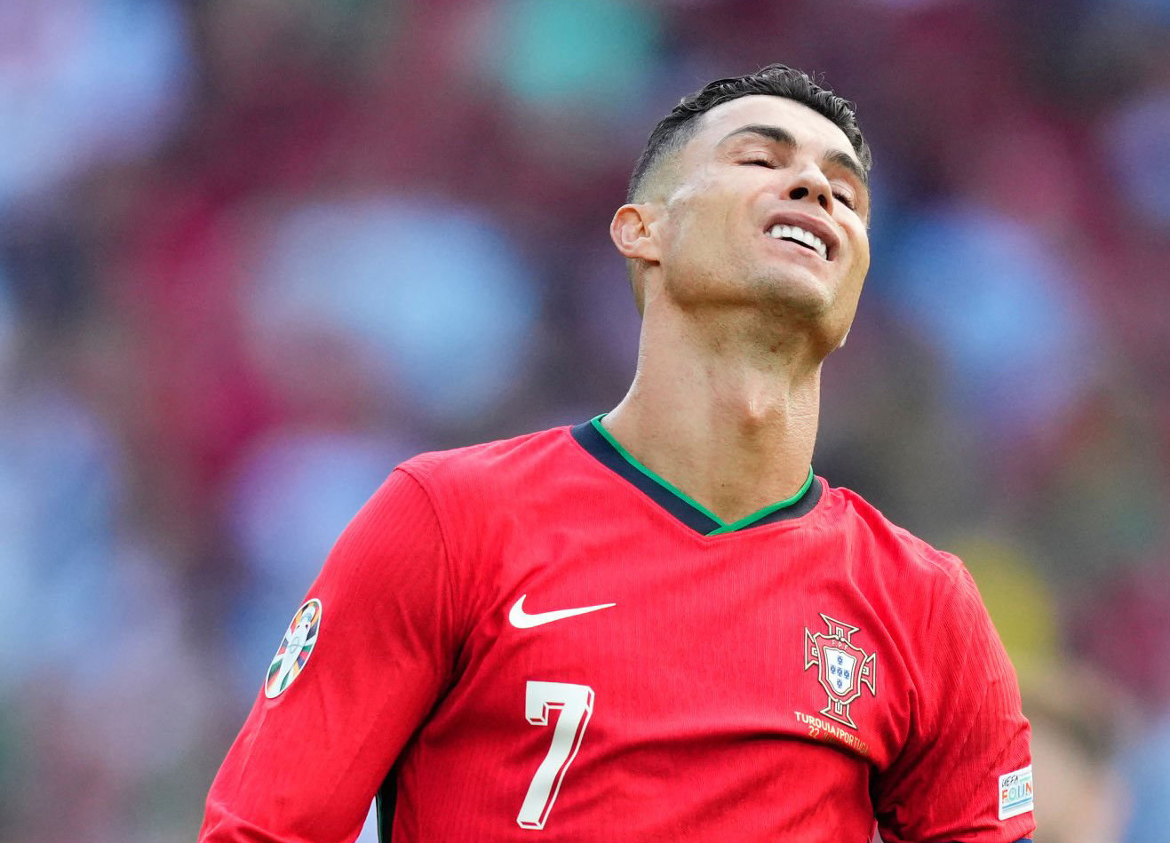 Ronaldo không ghi nổi bàn nào tại EURO 2024