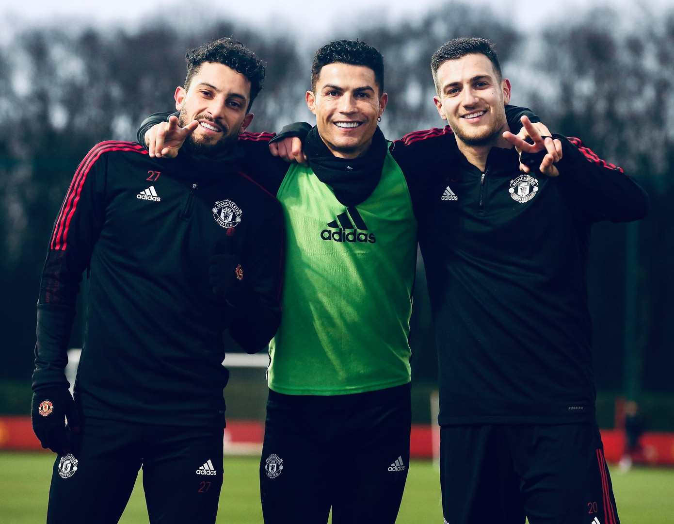 Ronaldo cùng đồng đội đang thể hiện sự đoàn kết trong các buổi tập gần nhất