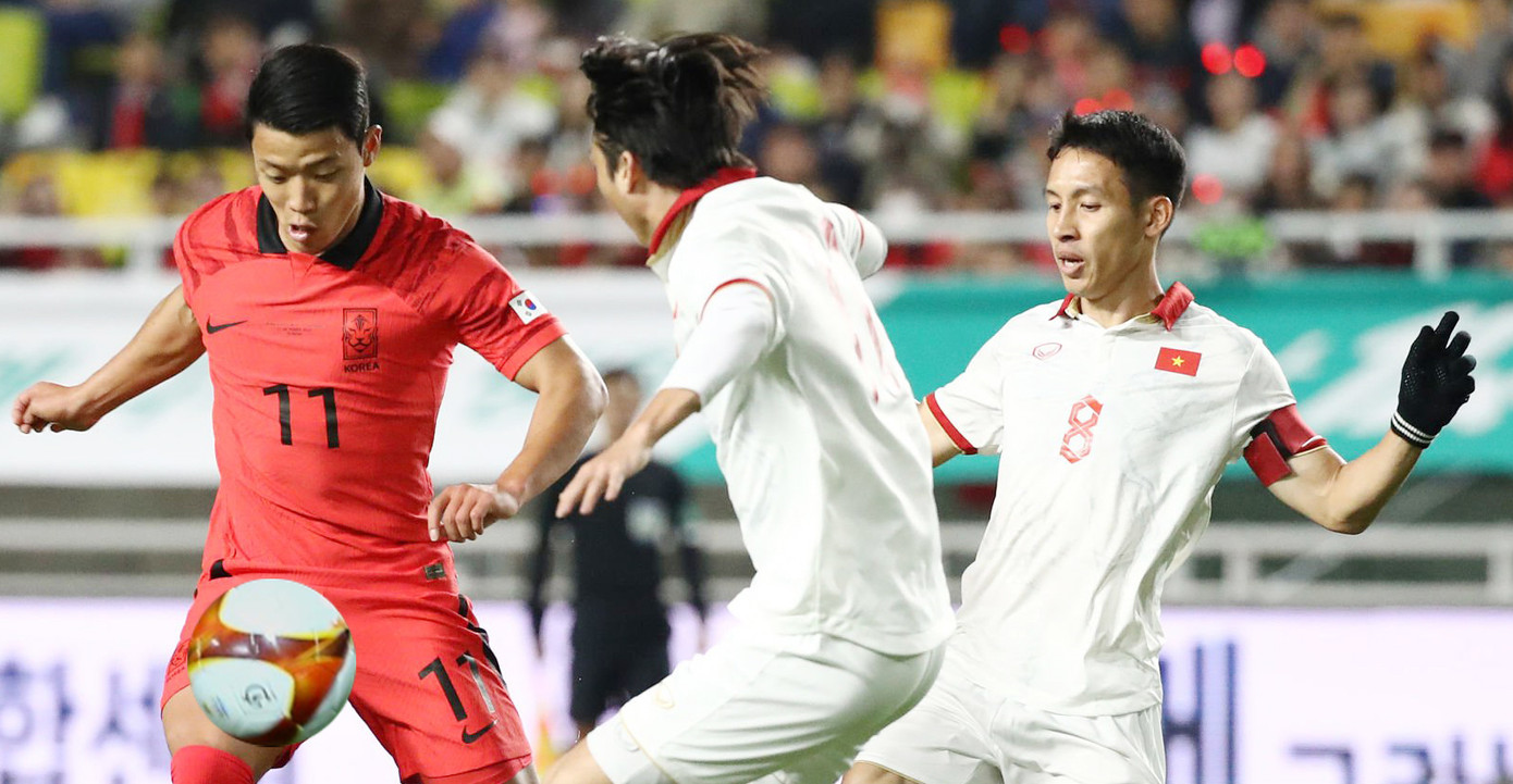 Hàn Quốc áp đảo đối thủ hoàn toàn Hàn Quốc áp đảo đối thủ hoàn toàn