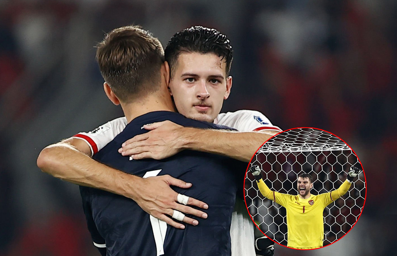 Thủ môn Paes và Hubner đang là các trụ cột của tuyển Indonesia