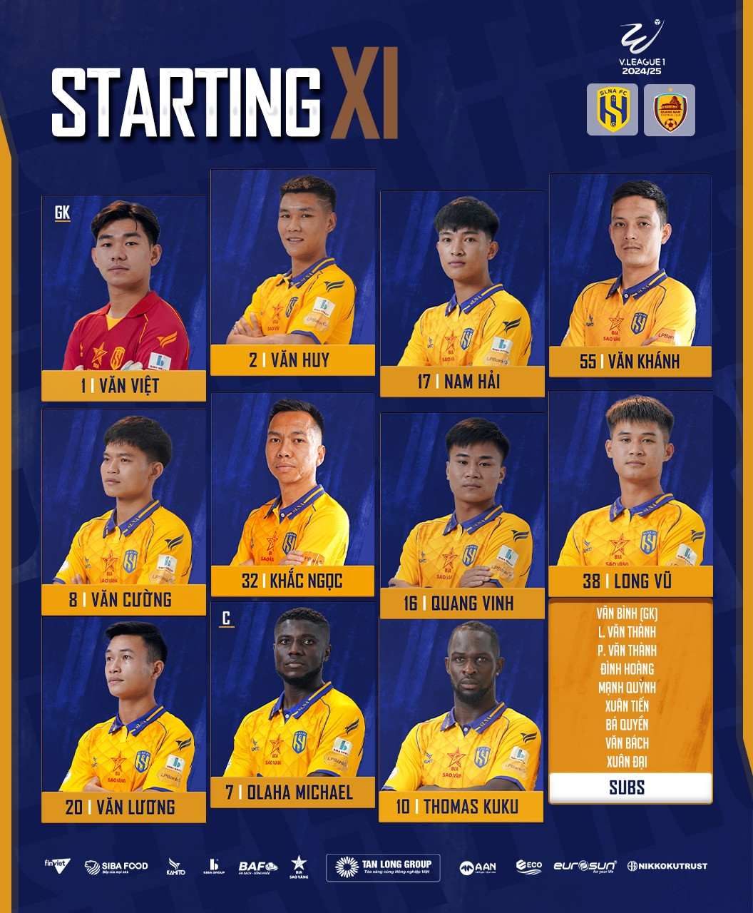 Quảng Nam và SLNA níu chân nhau trong cuộc đua trụ hạng ảnh 1 Quảng Nam và SLNA níu chân nhau trong cuộc đua trụ hạng ảnh 1