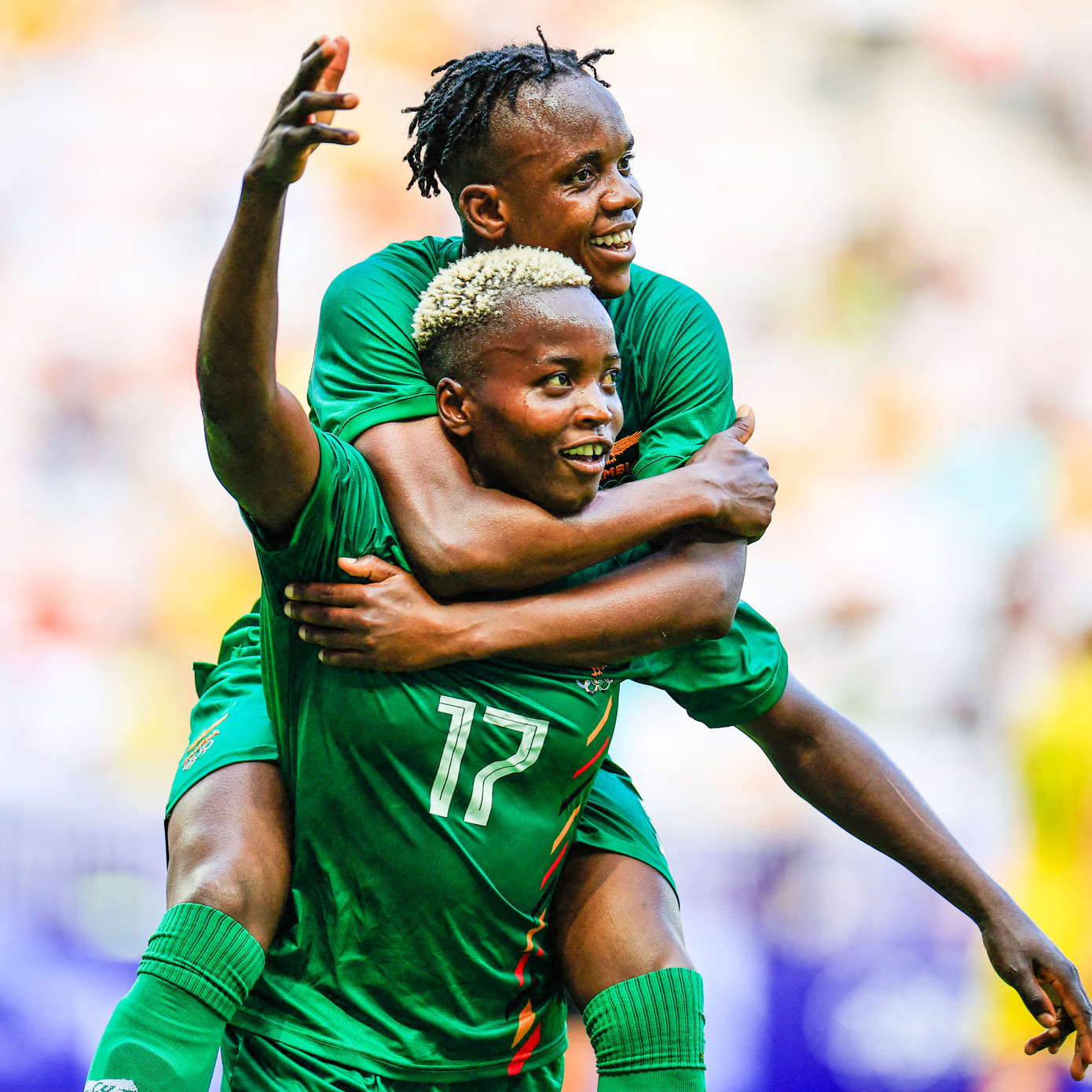 Zambia đã dẫn tới 5-2 Zambia đã dẫn tới 5-2