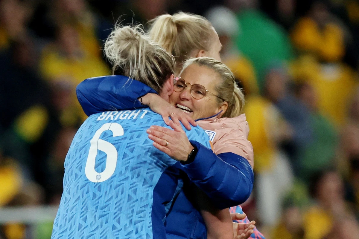 Bà Sarina Wiegman đang giúp ĐT Anh đứng trước cơ hội vô địch World Cup