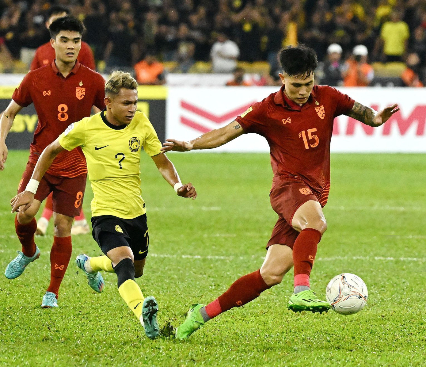 AFF Cup 2022: Đánh bại Thái Lan 1-0, Malaysia chiếm ưu thế trước trận lượt về ảnh 18 AFF Cup 2022: Đánh bại Thái Lan 1-0, Malaysia chiếm ưu thế trước trận lượt về ảnh 18