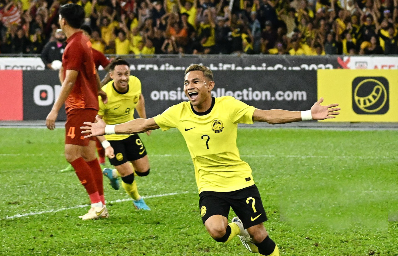 AFF Cup 2022: Đánh bại Thái Lan 1-0, Malaysia chiếm ưu thế trước trận lượt về ảnh 12 AFF Cup 2022: Đánh bại Thái Lan 1-0, Malaysia chiếm ưu thế trước trận lượt về ảnh 12