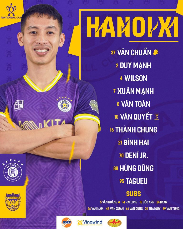 Ngoại binh tỏa sáng, Hà Nội FC vượt qua Hà Tĩnh ở Cúp Quốc gia 2024 ảnh 1