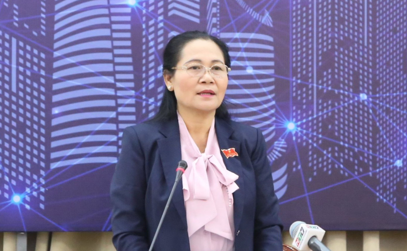 Chủ tịch HĐND TPHCM Nguyễn Thị Lệ. Chủ tịch HĐND TPHCM Nguyễn Thị Lệ.