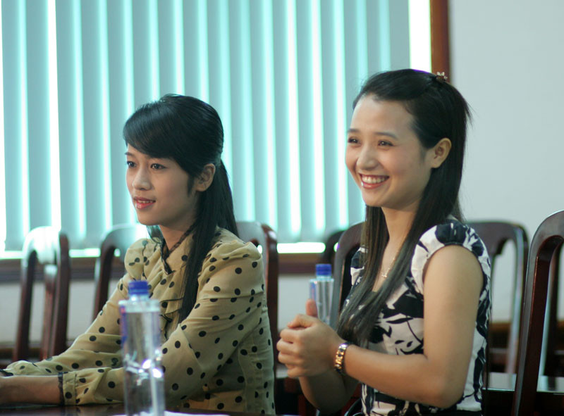 Chờ đến phần thi vấn đáp Nhân trắc học của mình