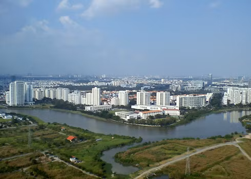 Một dự án khu đô thị do nhà đầu tư Đài Loan phát triển tại khu Nam TP HCM