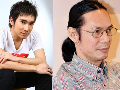 Ca sĩ Quang Hà (trái), Đạo diễn Trần Lực