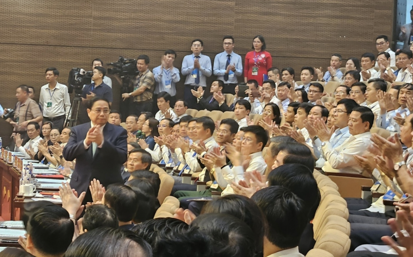 Thủ tướng Phạm Minh Chính dự Hội nghị công bố Quy hoạch tỉnh Ninh Bình.