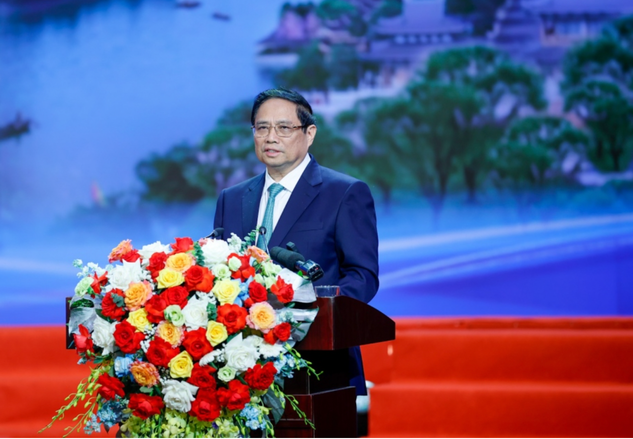 Thủ tướng Chính phủ Phạm Minh Chính phát biểu tại hội nghị.