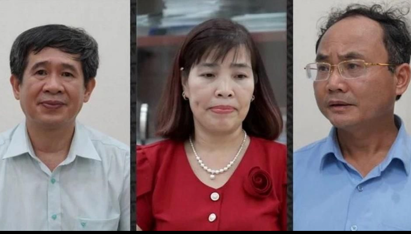 Các bị can trong vụ án.